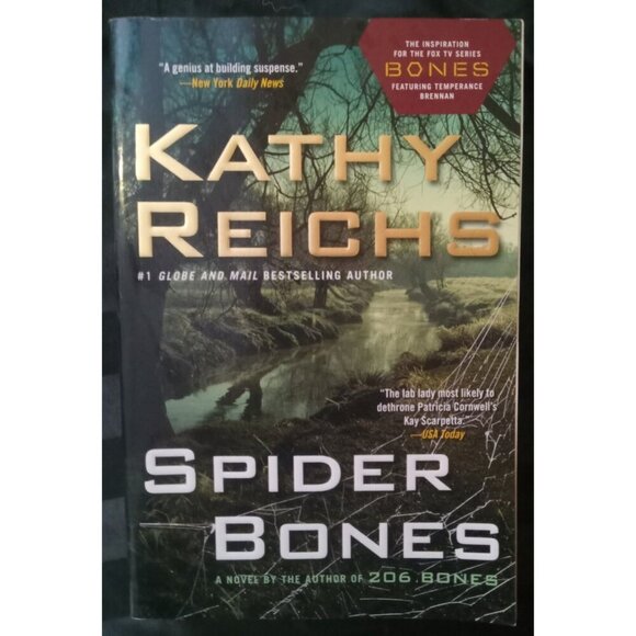 Spider Bones by Kathy Reichs – Temperance Brennan Thriller PB - Picture 1 of 3